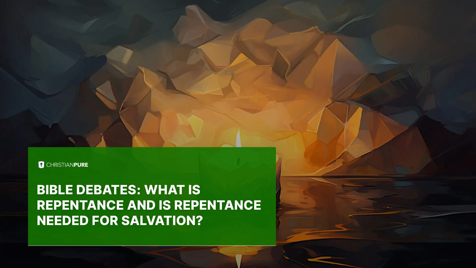 Bibeldiskussionen: Was ist Reue und ist Reue für die Erlösung notwendig?