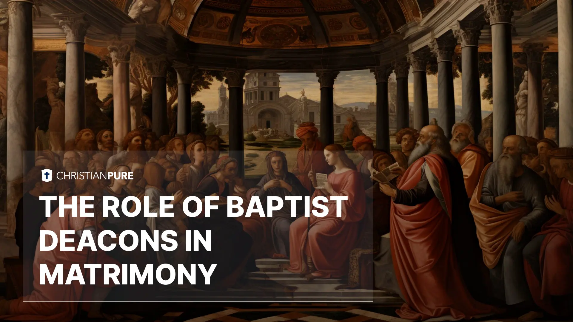 Un diacono battista può sposare una coppia?