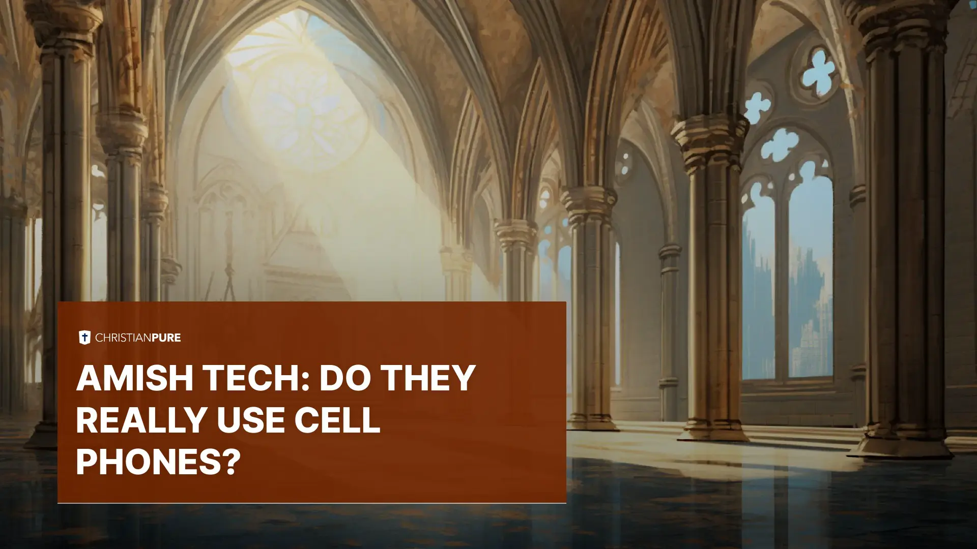 Amish Tech: Usam mesmo telemóveis?