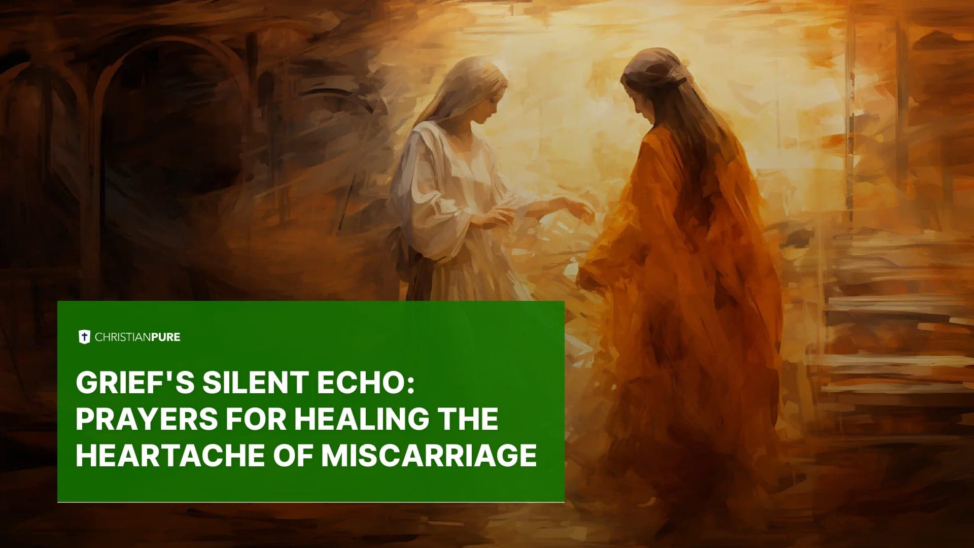 Écho silencieux du deuil: Prières pour guérir le chagrin d'amour d'une fausse couche