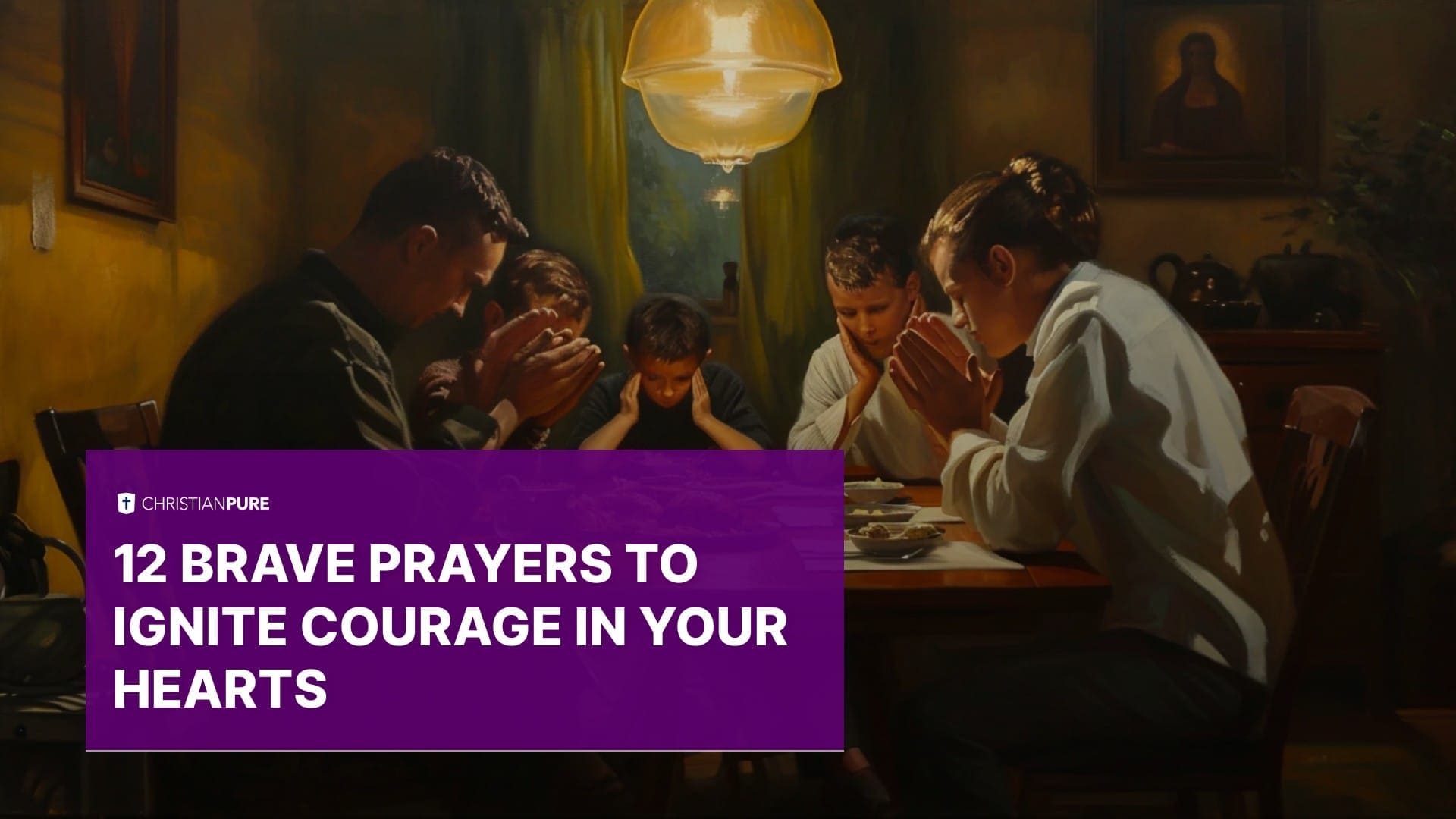 12 Orações corajosas para acender a coragem em seus corações