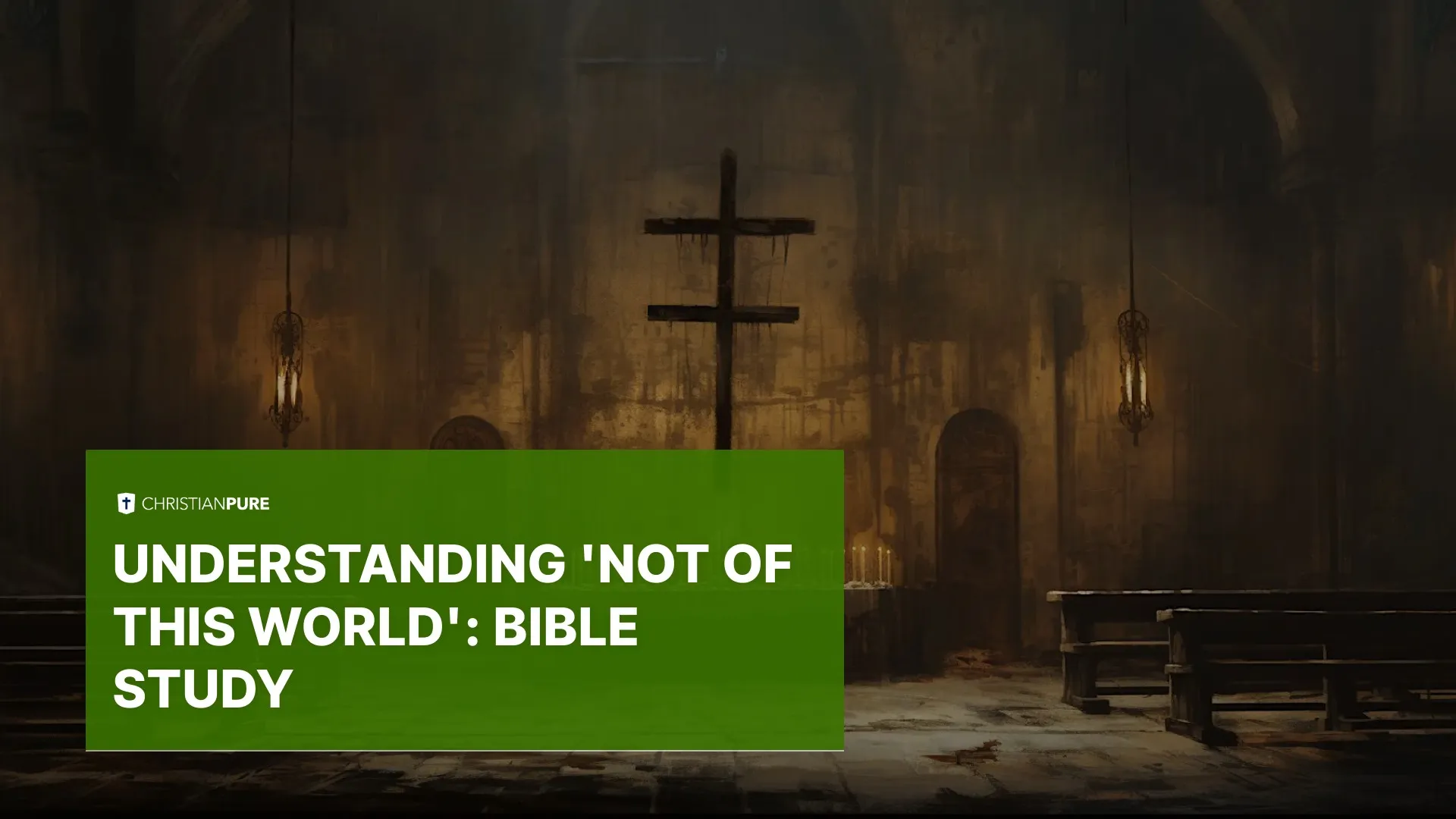 Inzicht in “Niet van deze wereld”: Bijbelstudie Inzicht in “Niet van deze wereld”: Bijbelstudie