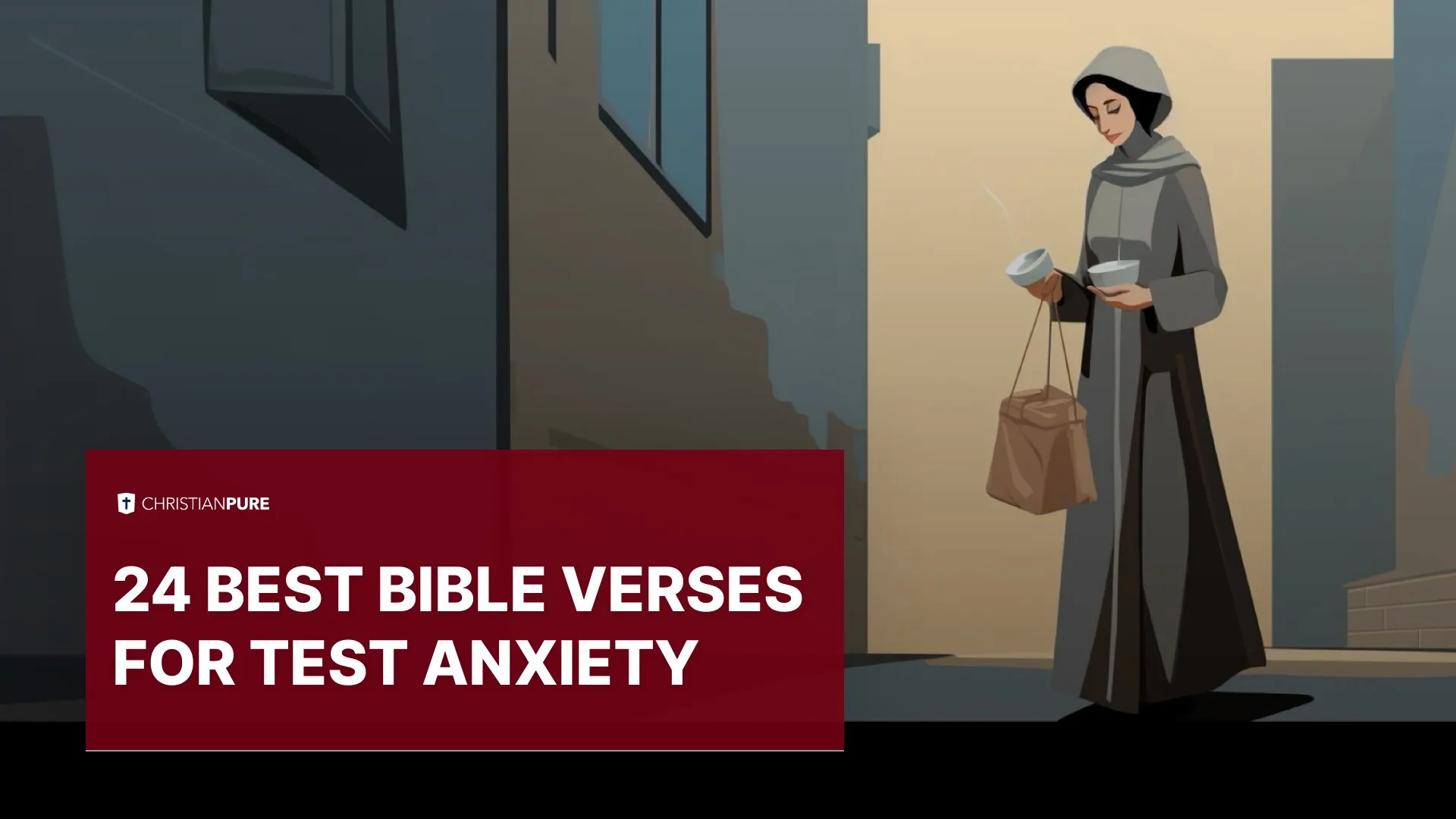 24 migliori versetti della Bibbia per l'ansia da test 24 migliori versetti della Bibbia per l'ansia da test