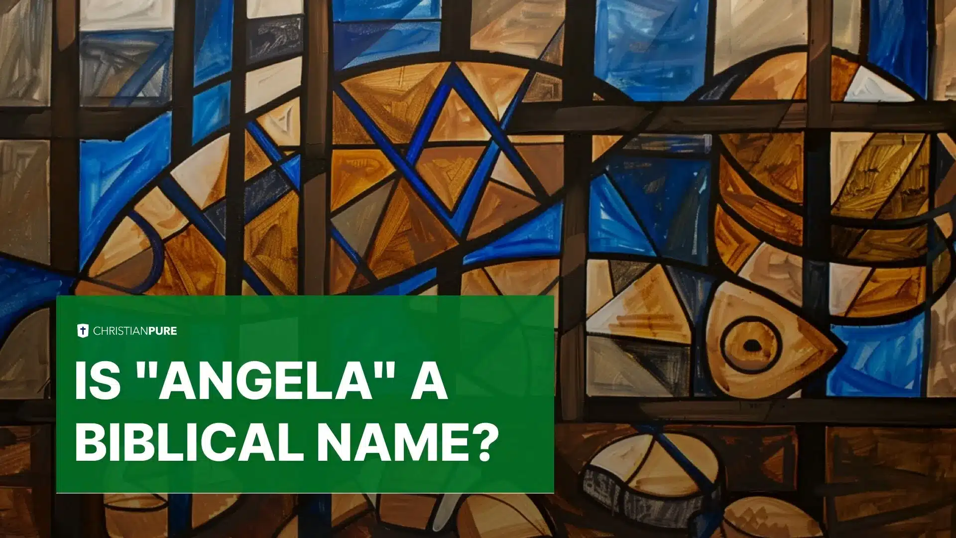 «Angela» é um nome bíblico? «Angela» é um nome bíblico?