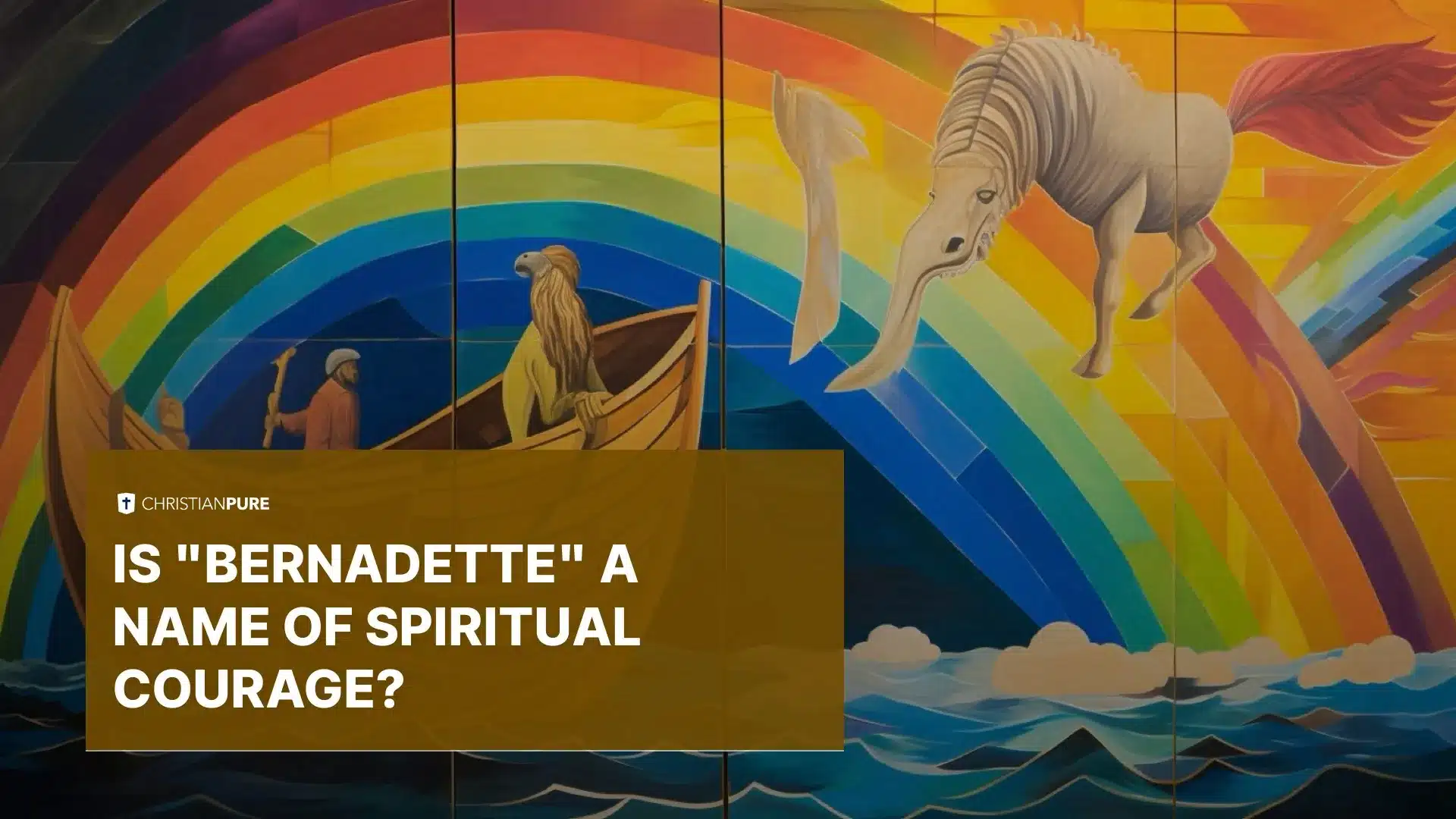 ¿Es «Bernadette» un nombre de coraje espiritual?