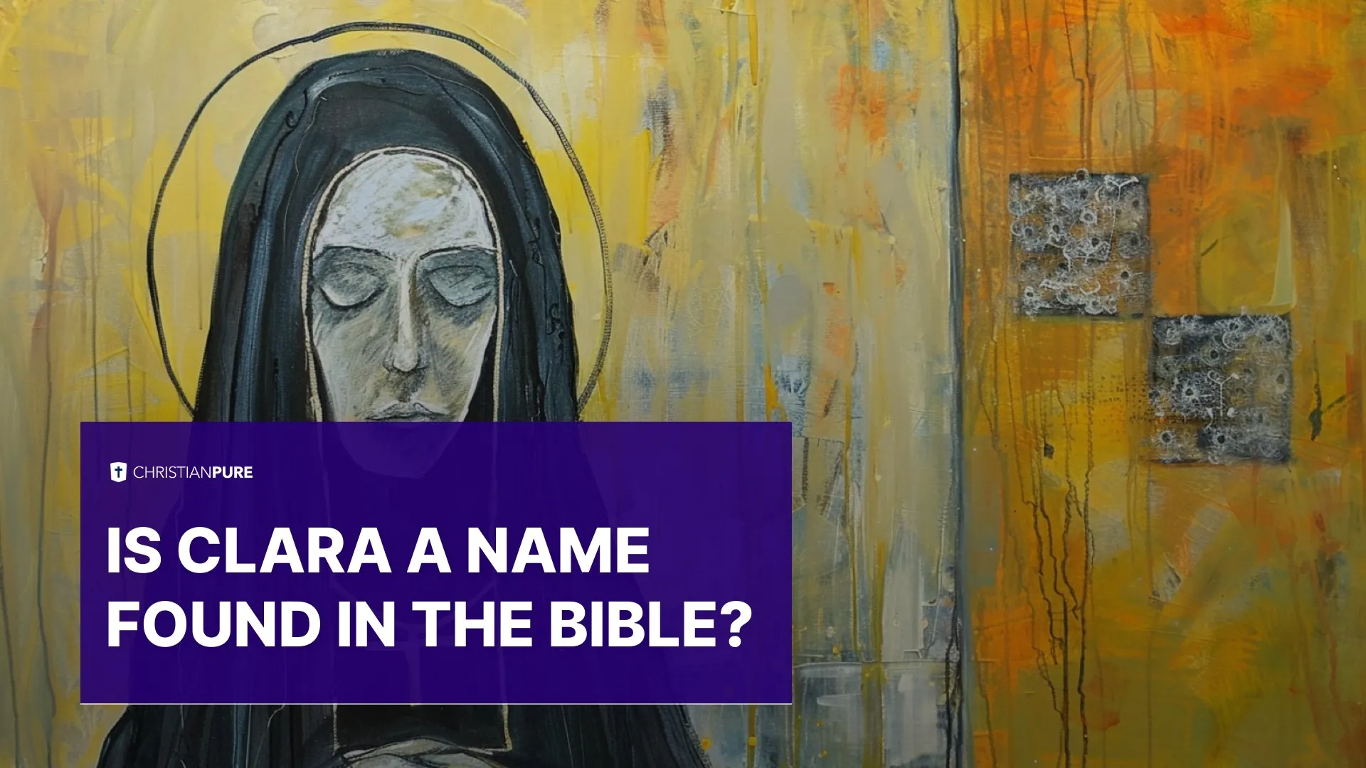 Ist Clara ein Name, der in der Bibel zu finden ist?