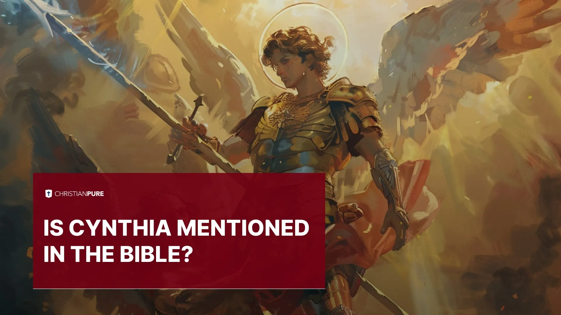 Cynthia è menzionata nella Bibbia?