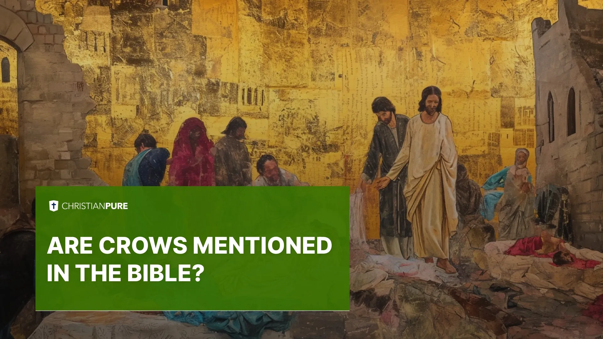 聖書研究： カラスは聖書で言及されていますか？