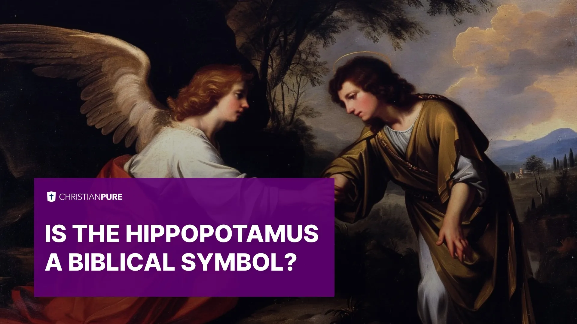 Is het nijlpaard een Bijbels symbool?