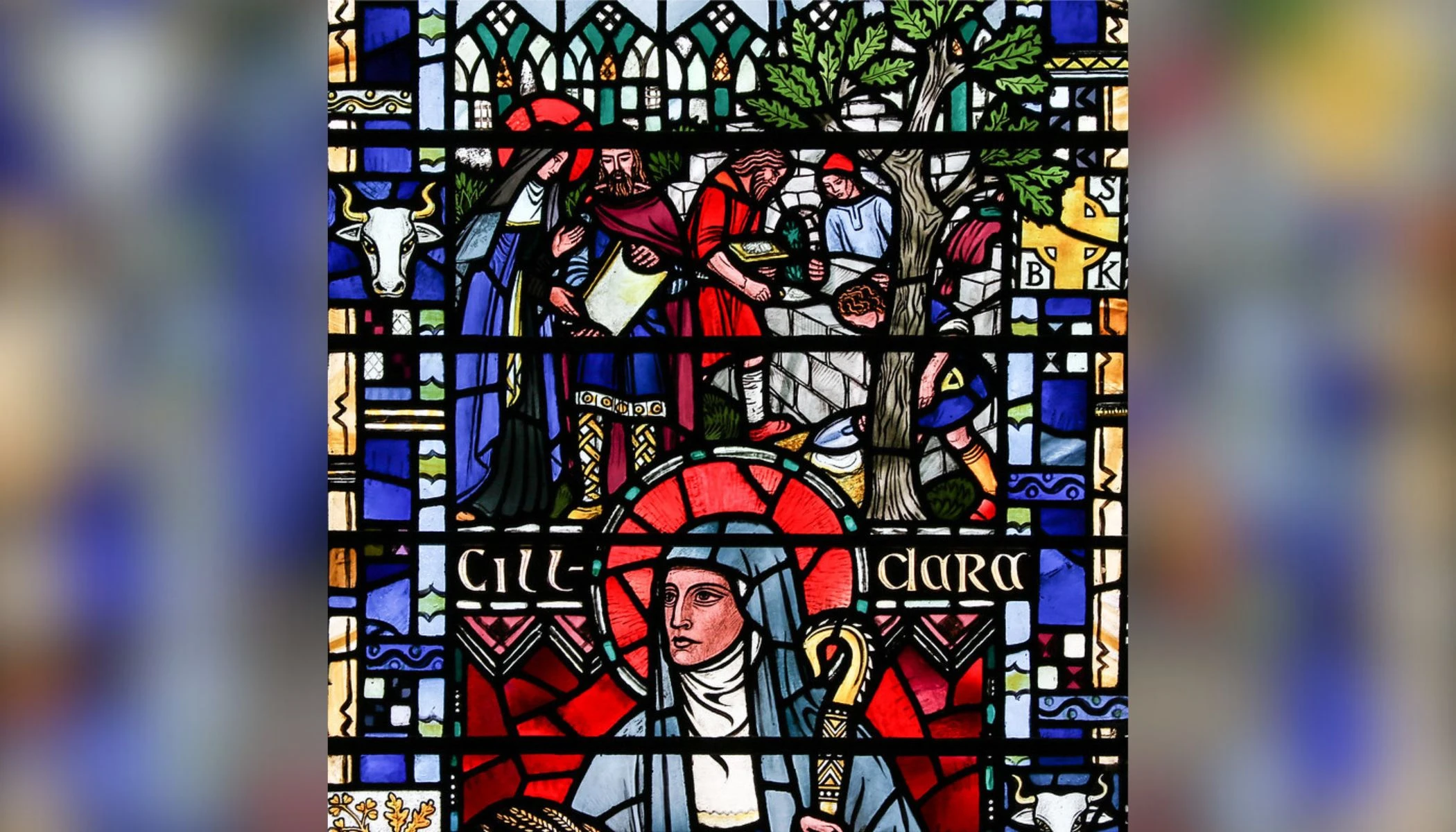 Mãe espiritual da Irlanda enfrenta reinterpretação secular