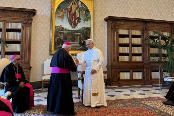 Los obispos invitan al Papa León a visitar Perú: «Su presencia renovará la esperanza de nuestro pueblo» Los obispos invitan al Papa León a visitar Perú: «Su presencia renovará la esperanza de nuestro pueblo»