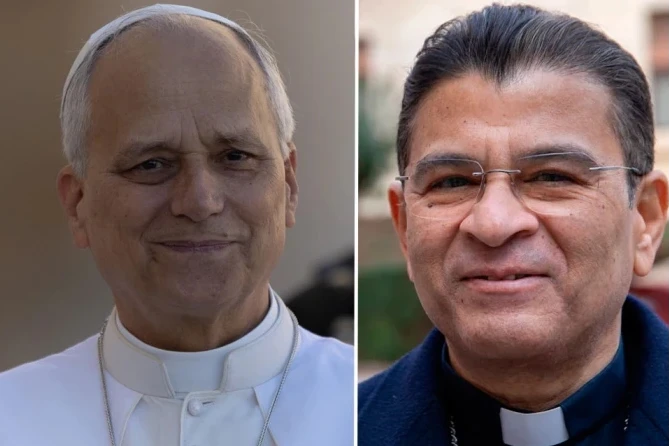 Le pape Léon XIV reçoit l'évêque nicaraguayen exilé Rolando Álvarez Le pape Léon XIV reçoit l'évêque nicaraguayen exilé Rolando Álvarez