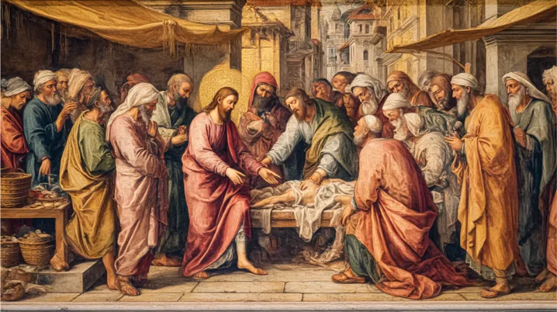 Jezus geneest de zieken
