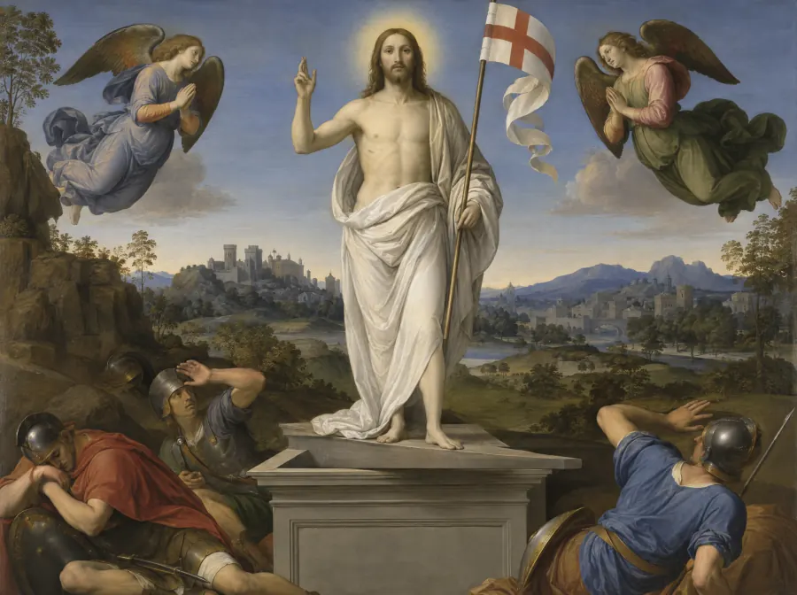 La Résurrection, dans le style de Raphaël