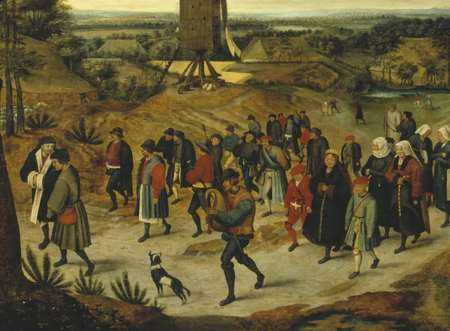 The Wedding Procession (Le Cortège de noce), by Pieter Brueghel the Younger
