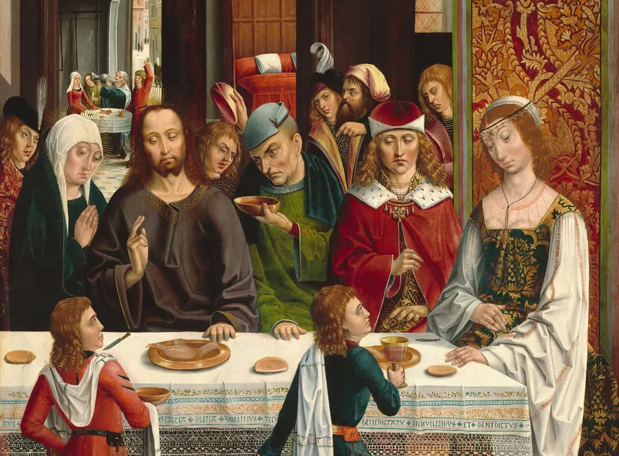 The Marriage at Cana, by Master of the Catholic Kings