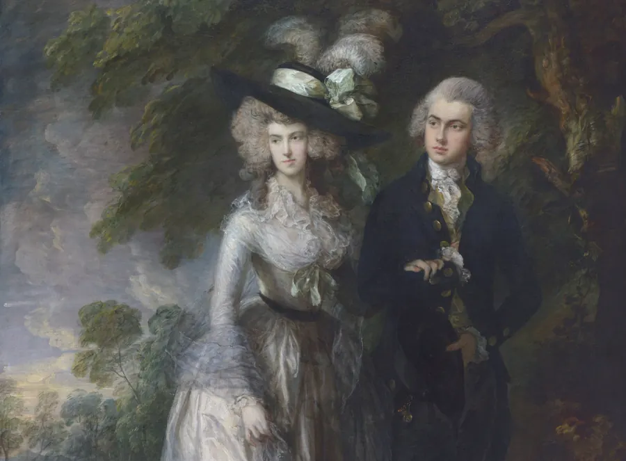 Mr and Mrs William Hallett ('The Morning Walk'), by Thomas Gainsborough